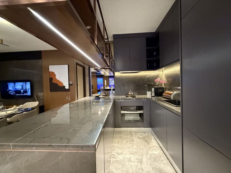 Servis Apartment untuk Dijual di Orion Residence Bukit Bintang - Nova Chua - Kitchen - PropertyGuru.com.my