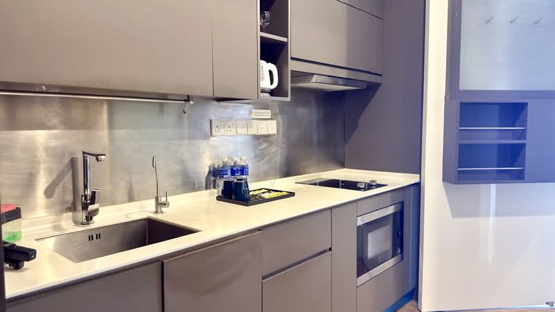 Servis Apartment untuk Dijual di Ceylonz Suites - Cindy Tey - Kitchen - PropertyGuru.com.my