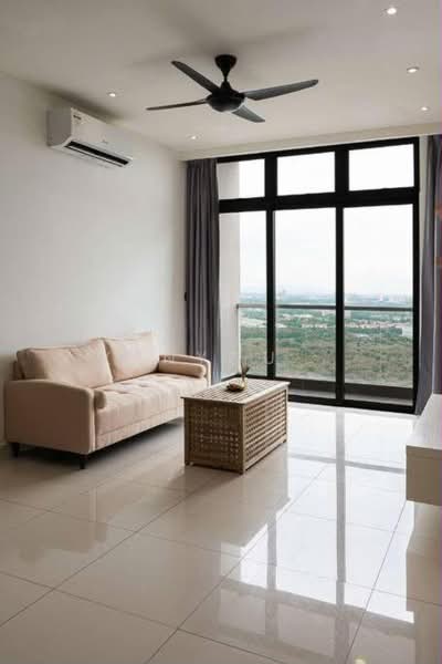 Servis Apartment untuk Disewa di Green Haven - Kenyou . - Living Room - PropertyGuru.com.my