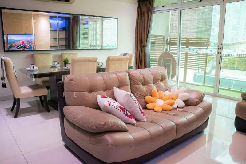 Condominium for Sale at KSL D'Esplanade Residence - Ke Xin Chan - Living Room - PropertyGuru.com.my