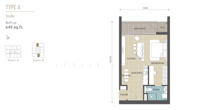 Kondominium untuk Dijual di Jesselton Twin Towers - Leslie Low - PropertyGuru.com.my