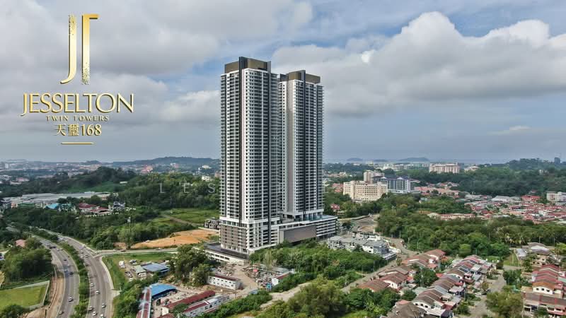 Kondominium untuk Dijual di Jesselton Twin Towers - Leslie Low - Exterior - PropertyGuru.com.my