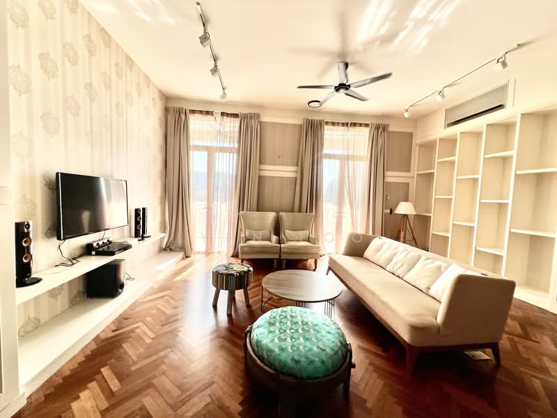 Kondominium untuk Disewa di Quayside Seafront Resort Condominiums - Lynn Foo - Living Room - PropertyGuru.com.my