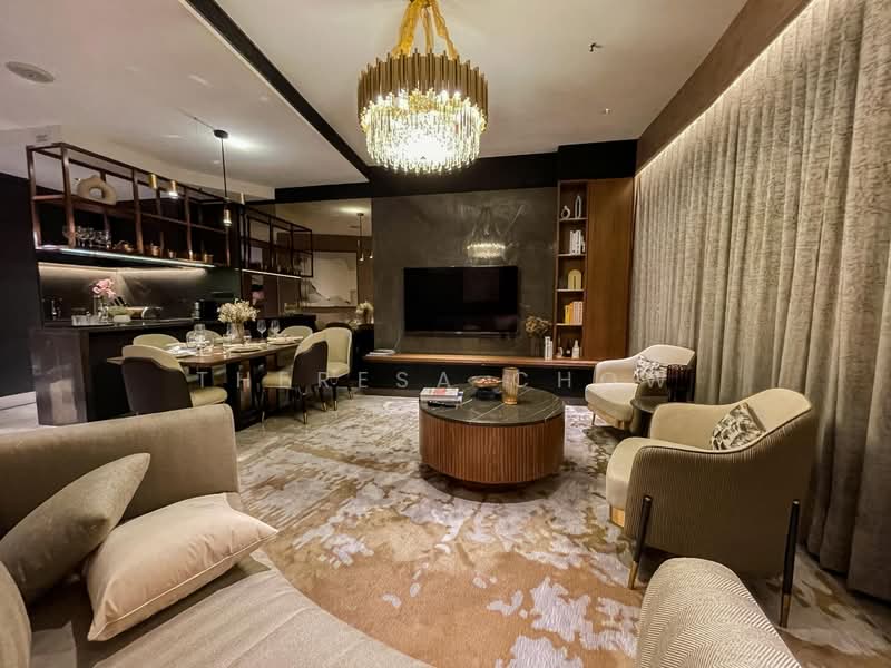 Service Residence for Sale at Orion Residence Bukit Bintang - Theresa Chow - Living Room - PropertyGuru.com.my