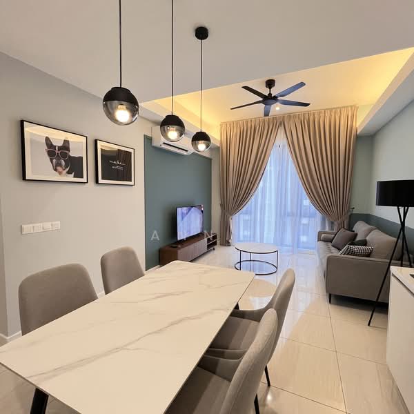 Service Residence for Rent at The Sentral Suites - Ann . - Living Room - PropertyGuru.com.my
