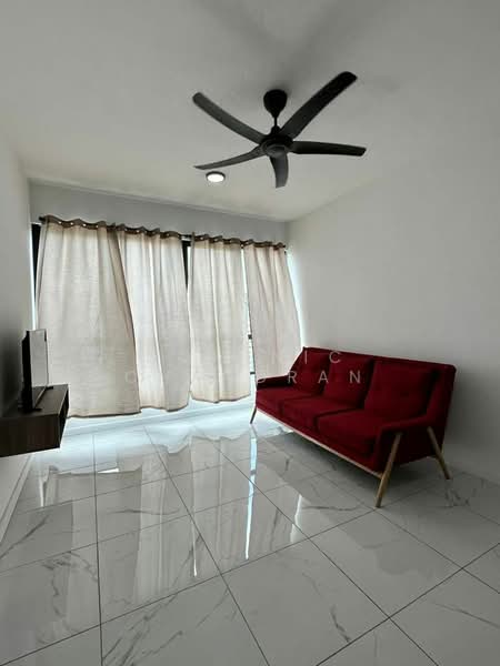 Service Residence for Rent at Cubic Botanical - Dominic Chandran - Living Room - PropertyGuru.com.my