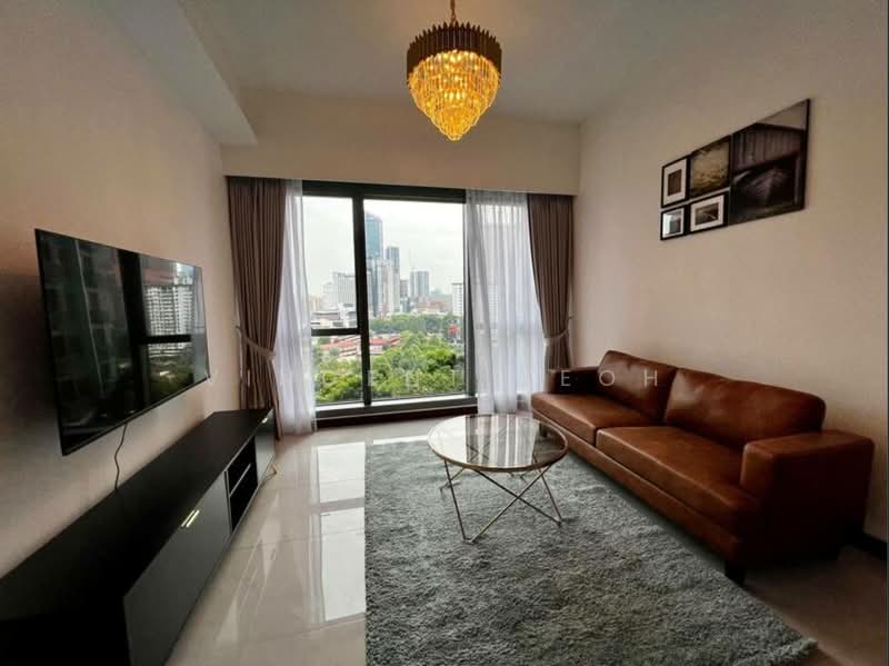 Servis Apartment untuk Dijual di Core Residence @ TRX - Vincent Yeoh - Living Room - PropertyGuru.com.my