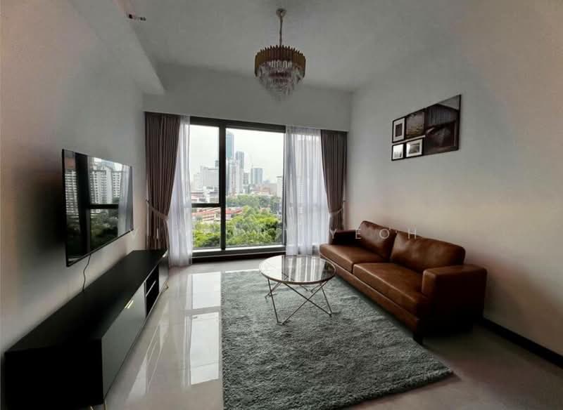 Servis Apartment untuk Dijual di Core Residence @ TRX - Vincent Yeoh - Living Room - PropertyGuru.com.my