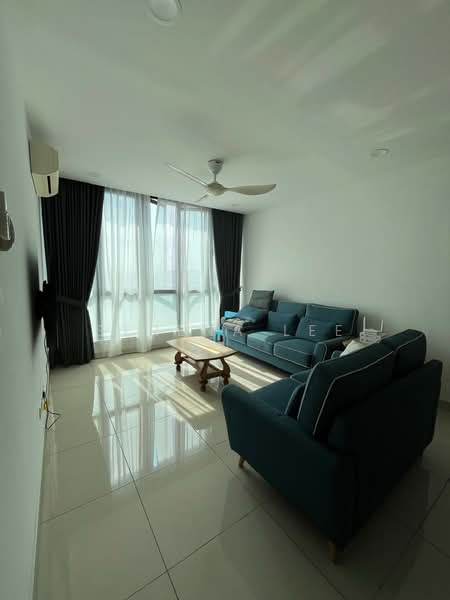 Service Residence for Rent at H2O Residences - Serena Lee - Living Room - PropertyGuru.com.my