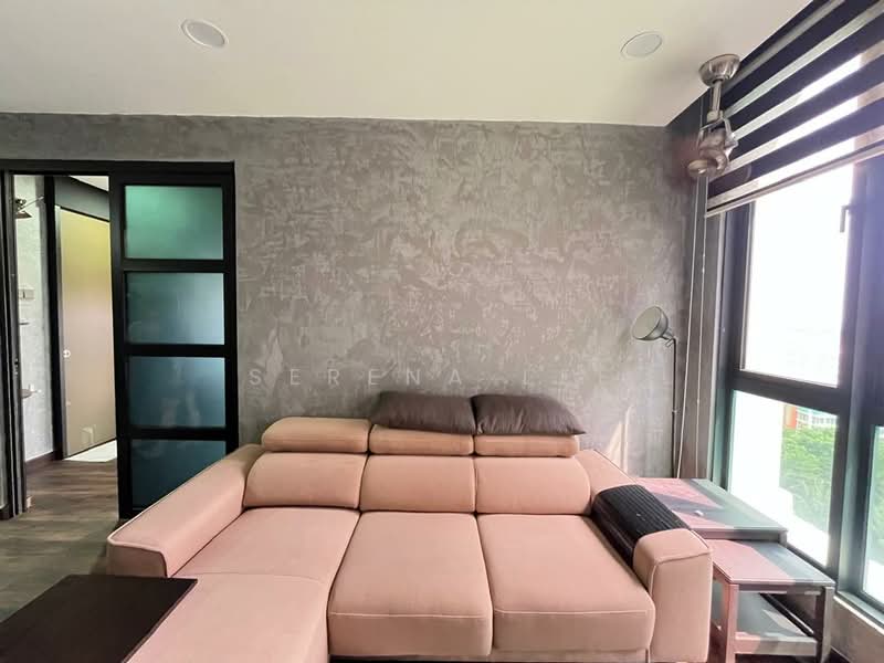 Service Residence for Rent at H2O Residences - Serena Lee - Living Room - PropertyGuru.com.my