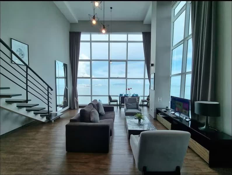 Servis Apartment untuk Dijual di Maritime Suite - Angel Yeoh - Living Room - PropertyGuru.com.my