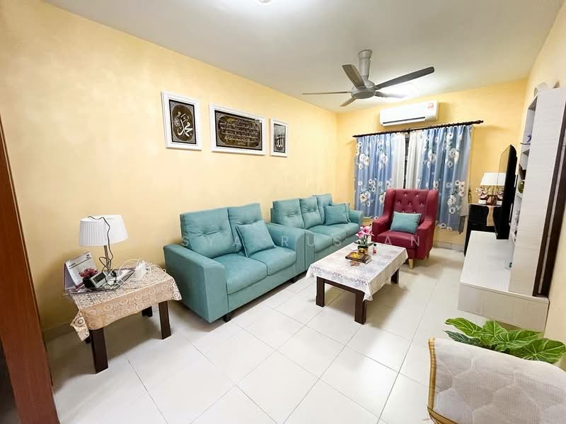 Apartment for Sale at De Bayu Apartment - Tasya Ruslan - Living Room - PropertyGuru.com.my