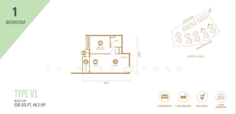 Service Residence for Rent at R&F Princess Cove Phase 1 - Fu Heng Chong - PropertyGuru.com.my