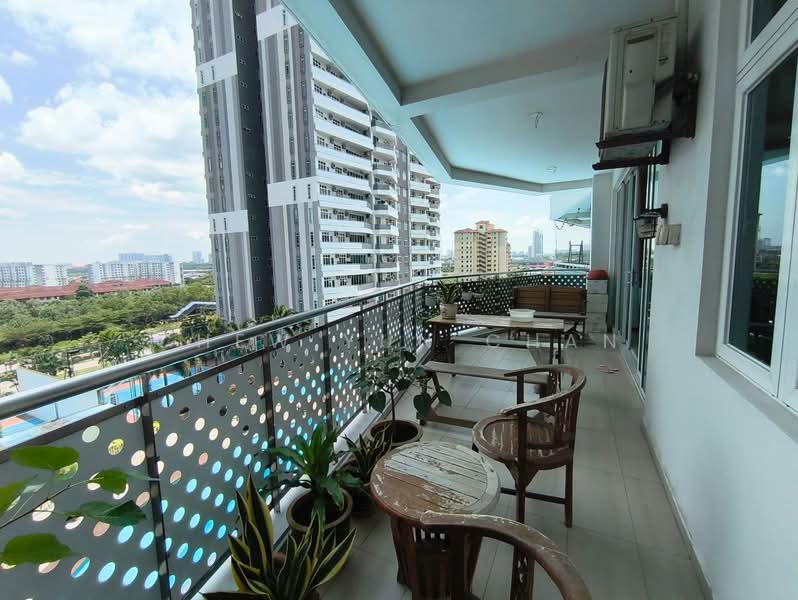 Service Residence for Rent at Grandview 360 - Chew Yun Chan - Balcony - PropertyGuru.com.my