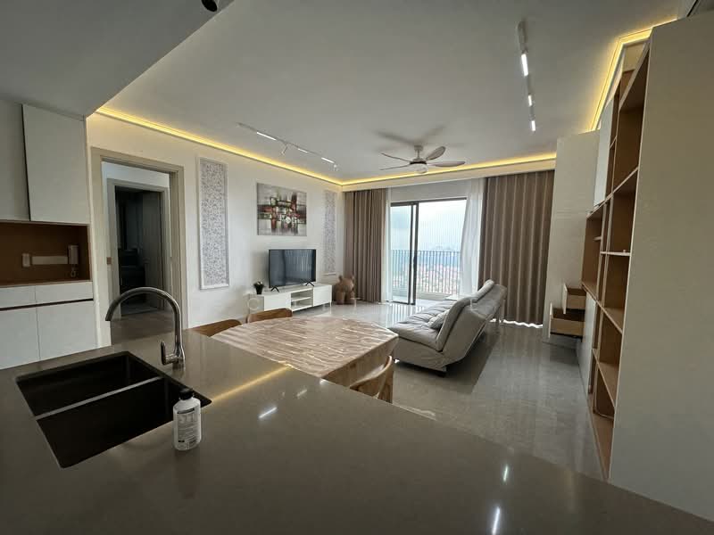 Kondominium untuk Disewa di Park Place - Scott Lee - Living Room - PropertyGuru.com.my