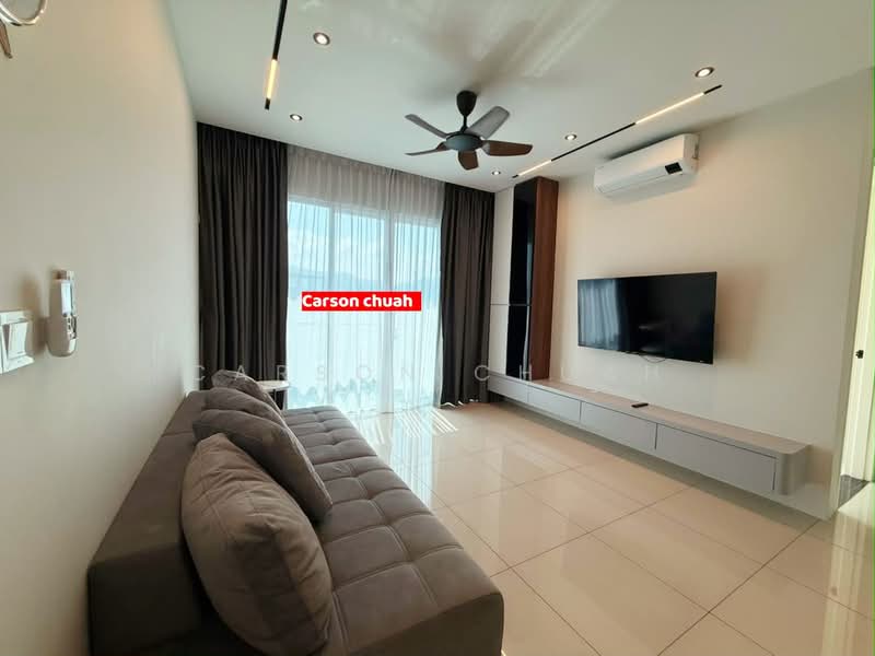 Kondominium untuk Dijual di QuayWest Residence - Carson Chuah - Living Room - PropertyGuru.com.my