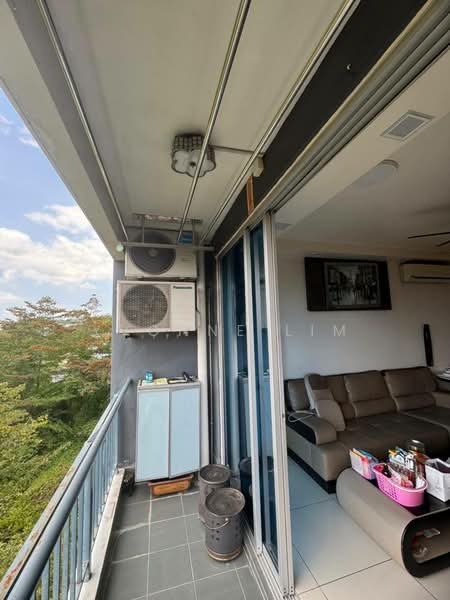 Service Residence for Sale at D'Ambience Residences (Pangsapuri Ikatan Flora) - Yvonne Lim - Balcony - PropertyGuru.com.my
