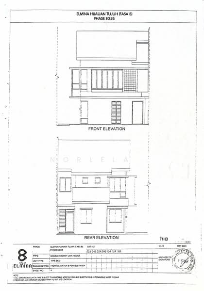 Rumah Teres 2 Tingkat untuk Dijual di Elmina (Shah Alam) - Norlela . - PropertyGuru.com.my