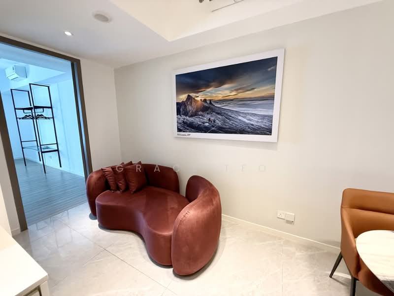Servis Apartment untuk Dijual di Bay Suites - Grace Teo - Living Room - PropertyGuru.com.my