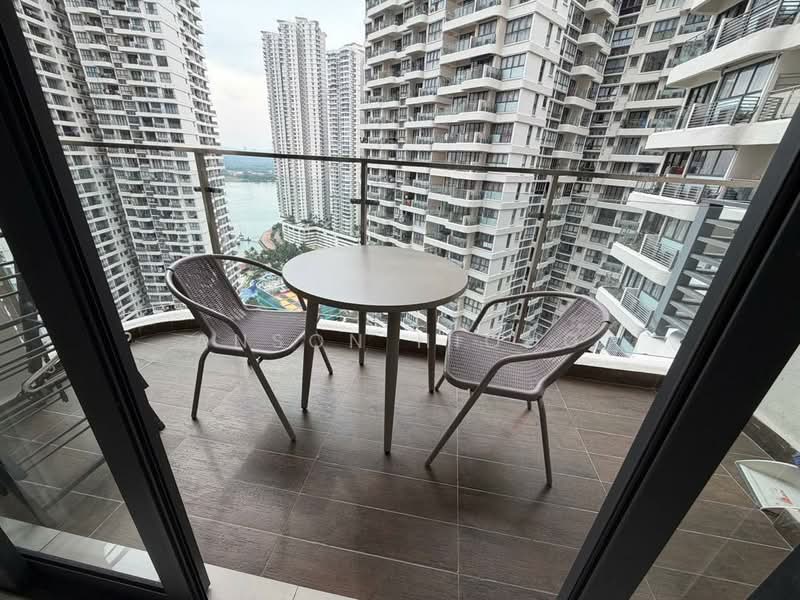 Kondominium untuk Dijual di Bay Point @ Country Garden Danga Bay - Anson Hiong - Balcony - PropertyGuru.com.my