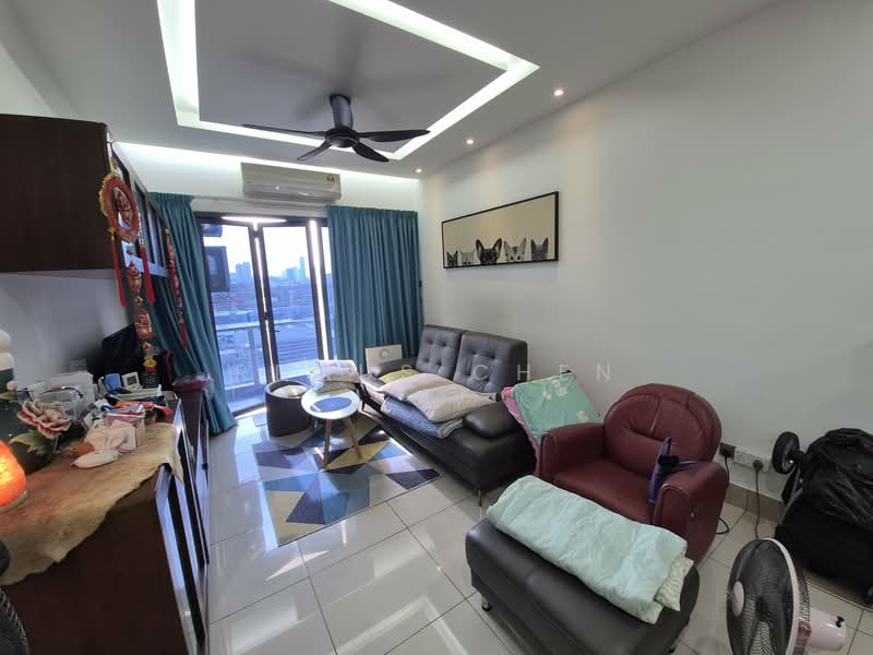 Servis Apartment untuk Dijual di One Residence - Remus Chen - Living Room - PropertyGuru.com.my