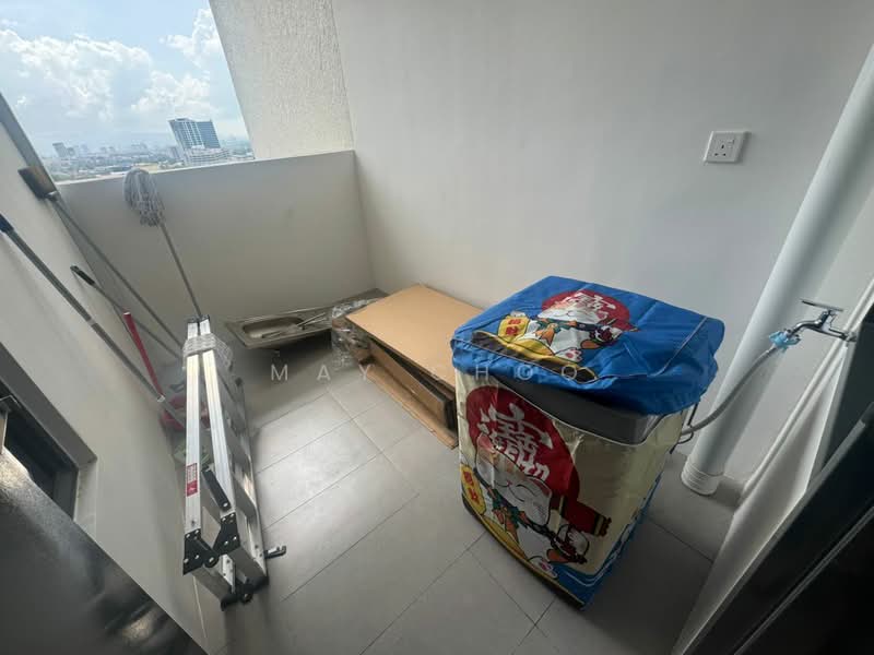 Service Residence for Rent at Aston Acacia - May Choo - Balcony - PropertyGuru.com.my