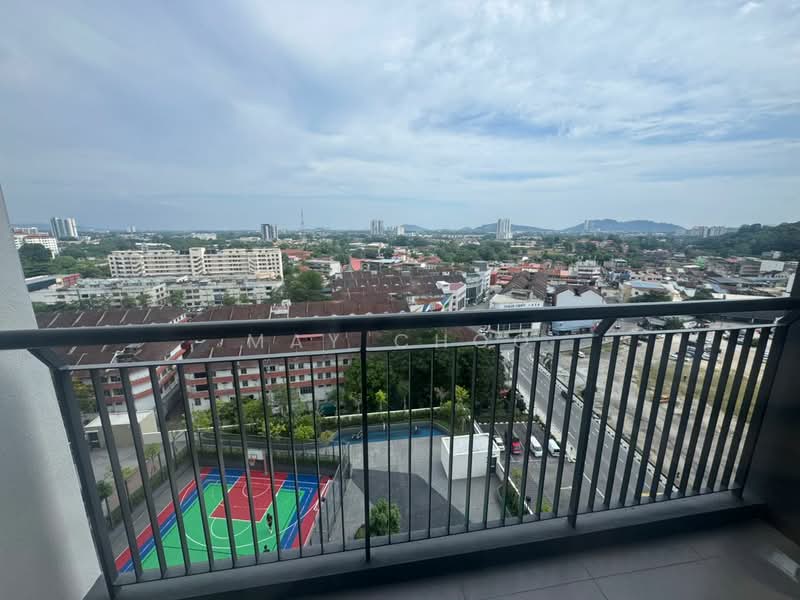 Service Residence for Rent at Aston Acacia - May Choo - Balcony - PropertyGuru.com.my