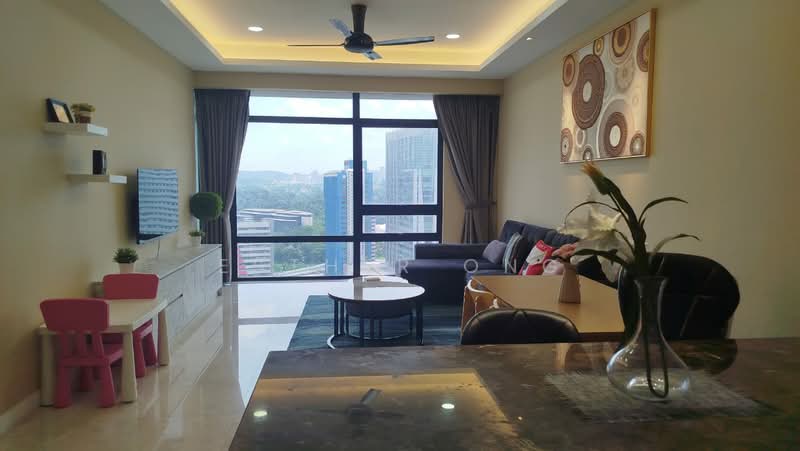 Servis Apartment untuk Dijual di Anggun Residences - Esther Ong - Living Room - PropertyGuru.com.my