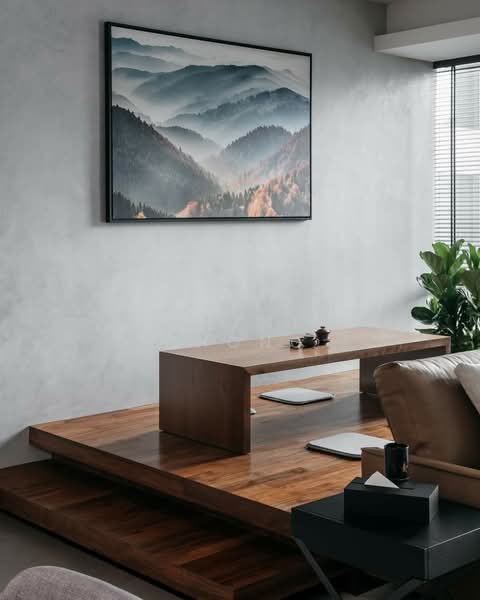 Kondominium untuk Dijual di Verticas Residensi - Kweenie Chong - Living Room - PropertyGuru.com.my