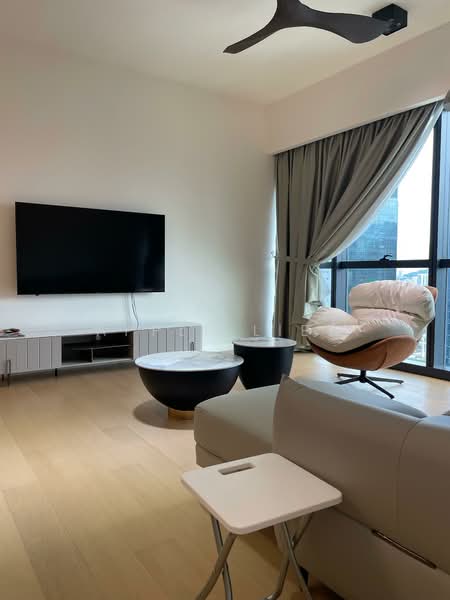 Service Residence for Rent at TRX Residences - Apple Liew - Living Room - PropertyGuru.com.my