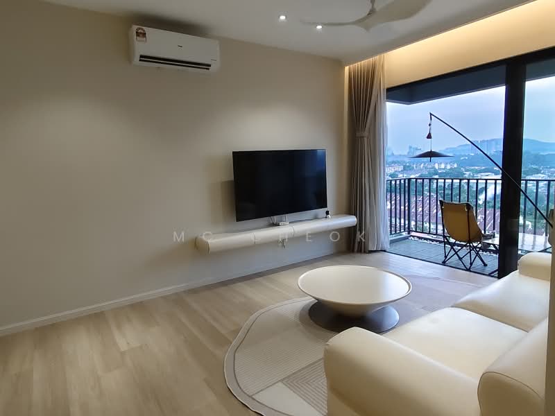 Servis Apartment untuk Disewa di The Netizen - MC Cheok - Living Room - PropertyGuru.com.my