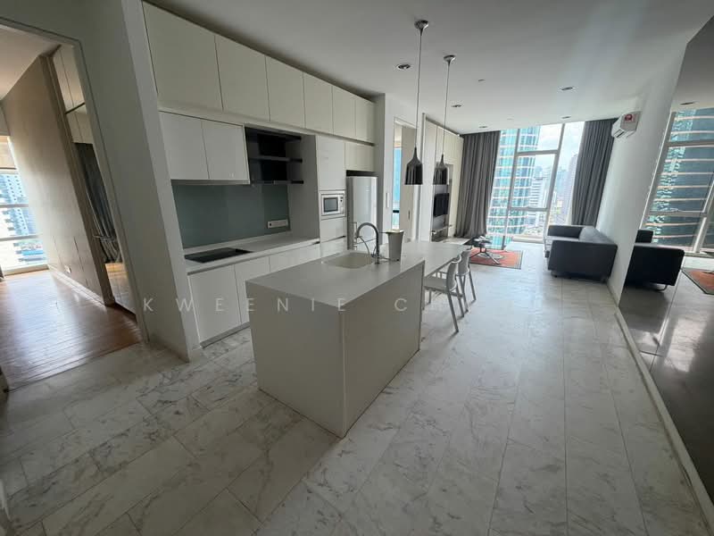 Service Residence for Rent at The Face Suites (Platinum Suites) - Kweenie Chong - Kitchen - PropertyGuru.com.my