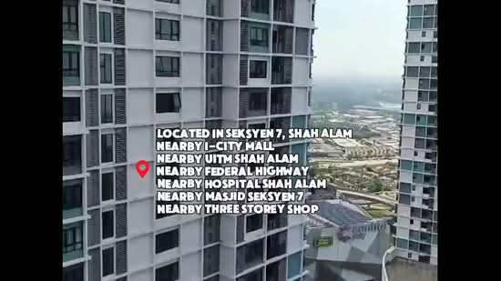 Servis Apartment untuk Disewa di i-Suite @ i-City - Norlela . - PropertyGuru.com.my