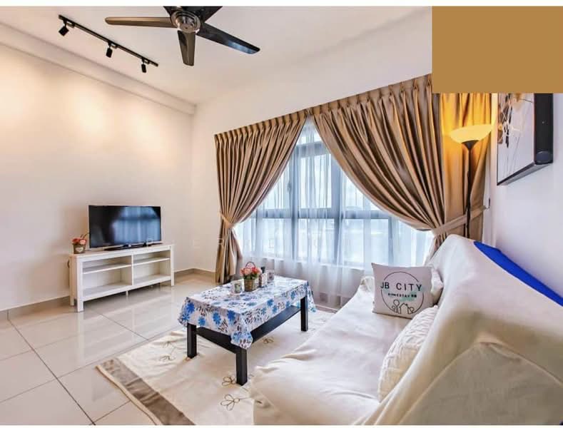 Condominium for Rent at Meridin Suites @ The Meridin - Pierre Chin - Living Room - PropertyGuru.com.my