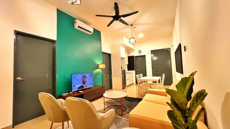 Service Residence for Rent at Aera Residence - Teng Poh Hong - Living Room - PropertyGuru.com.my