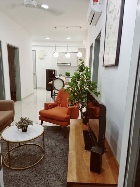 Servis Apartment untuk Disewa di Pinnacle Sri Petaling - Christopher Chuah - Living Room - PropertyGuru.com.my
