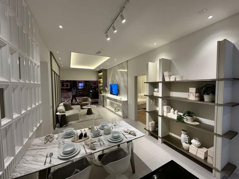 Service Residence for Sale at Stellaris @ Riana Dutamas - Karl Phang - Living Room - PropertyGuru.com.my