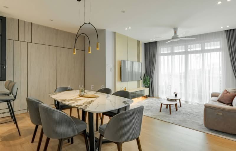 Servis Apartment untuk Dijual di Alpinia Residences - James Chong - Living Room - PropertyGuru.com.my