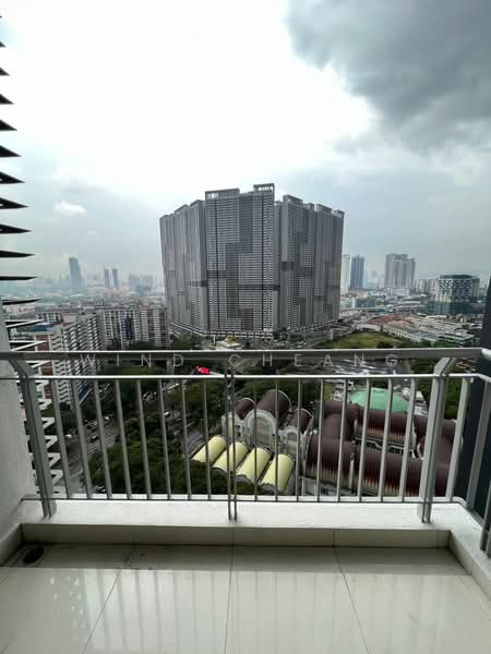 Service Residence for Rent at Pertama Residency - Wind Cheang - Balcony - PropertyGuru.com.my
