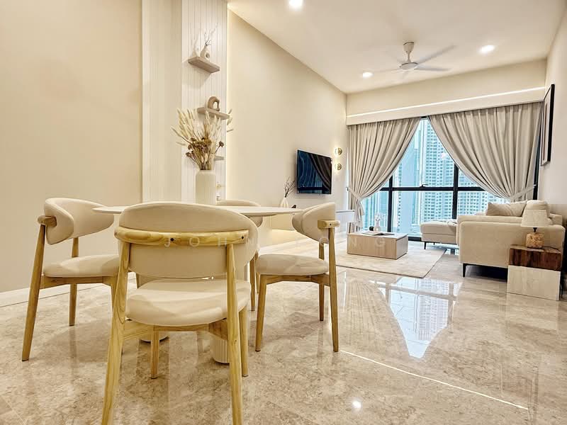 Service Residence for Rent at TRX Residences - John Yong - Living Room - PropertyGuru.com.my
