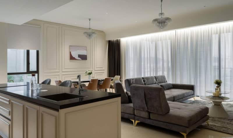 Service Residence for Sale at Conezion Residences - James Chong - Living Room - PropertyGuru.com.my