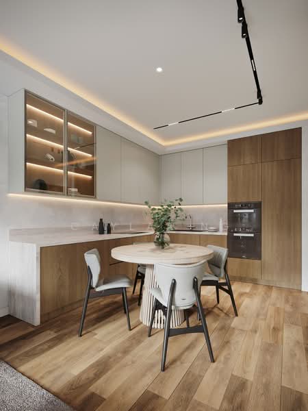 Servis Apartment untuk Dijual di Atwater : Service Residences - Caylaa Ng - Kitchen - PropertyGuru.com.my