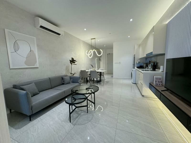 Servis Apartment untuk Disewa di Quill Residence - Leon Lee - Living Room - PropertyGuru.com.my