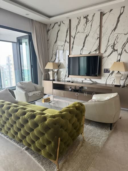 Servis Apartment untuk Dijual di The Astaka @ 1 Bukit Senyum - Joyce Ong - Living Room - PropertyGuru.com.my