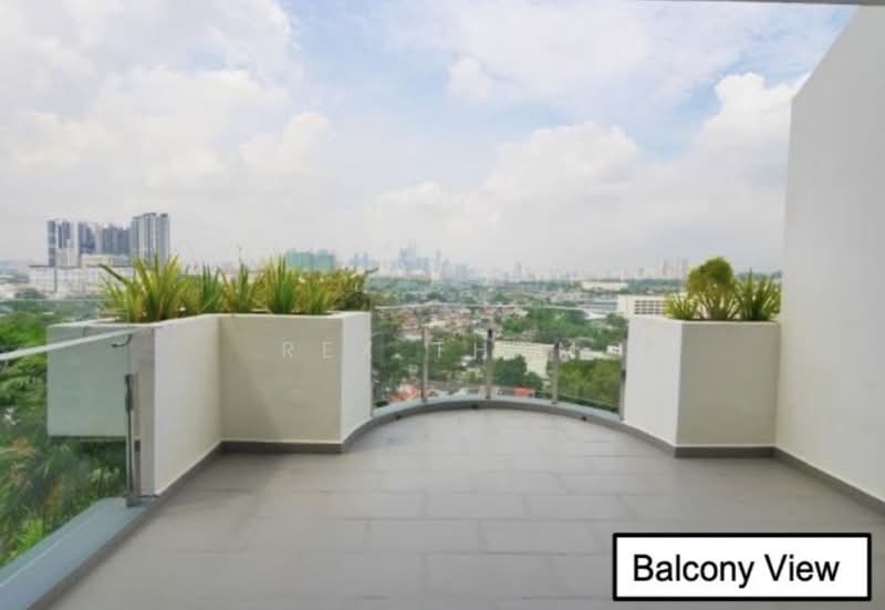 Kondominium untuk Dijual di Money Tree Residences - Rex Tham - Balcony - PropertyGuru.com.my