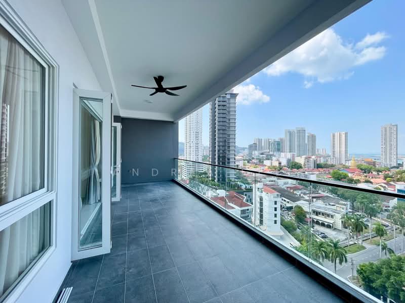Kondominium untuk Disewa di Codrington Residence - Andrea Lee - Balcony - PropertyGuru.com.my