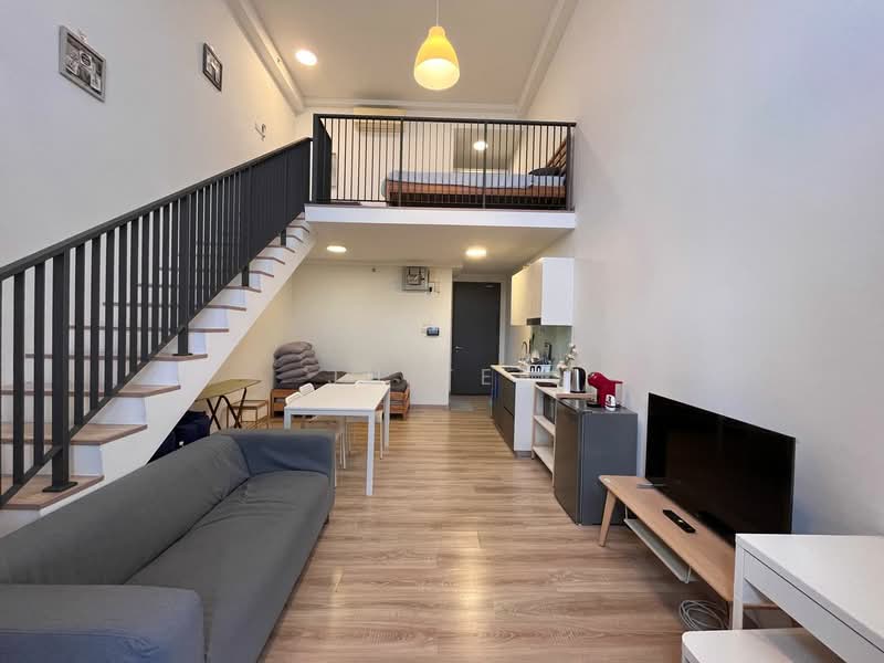 Service Residence for Rent at Emporis - JH Tee - Living Room - PropertyGuru.com.my