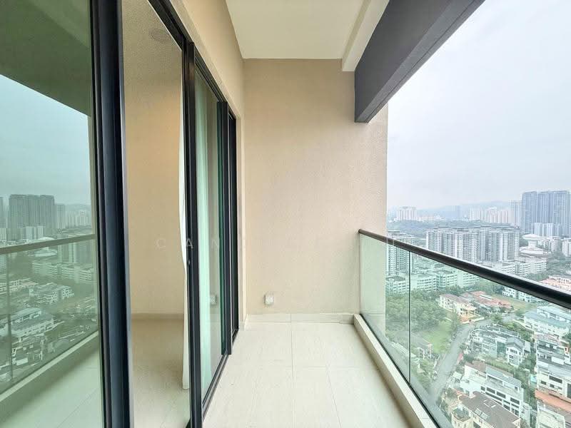 Kediaman Servis untuk Dijual di Residensi Solaris Parq - Candice Yu - Balcony - PropertyGuru.com.my