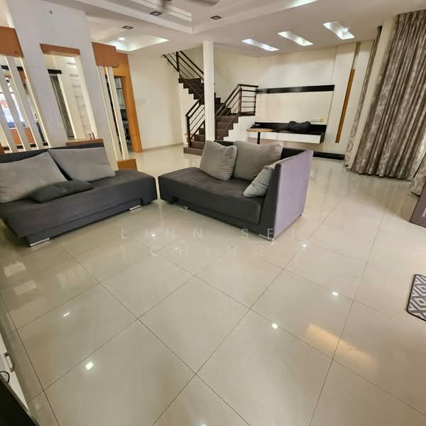 Rumah Teres 2 Tingkat untuk Dijual di Bertam Malim (Bertam) - Linn Sei Ching - Living Room - PropertyGuru.com.my