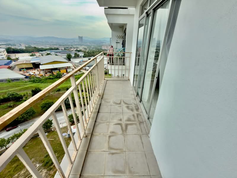 Service Residence for Sale at Residensi Setia Impian - Amzar Faiz - Balcony - PropertyGuru.com.my